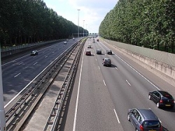 1b Vanaf aquaduct Nieuwerkerk a/d IJssel / Kijkrichting west over de A20