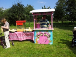 Suikerspinnen en popcorn horen erbij